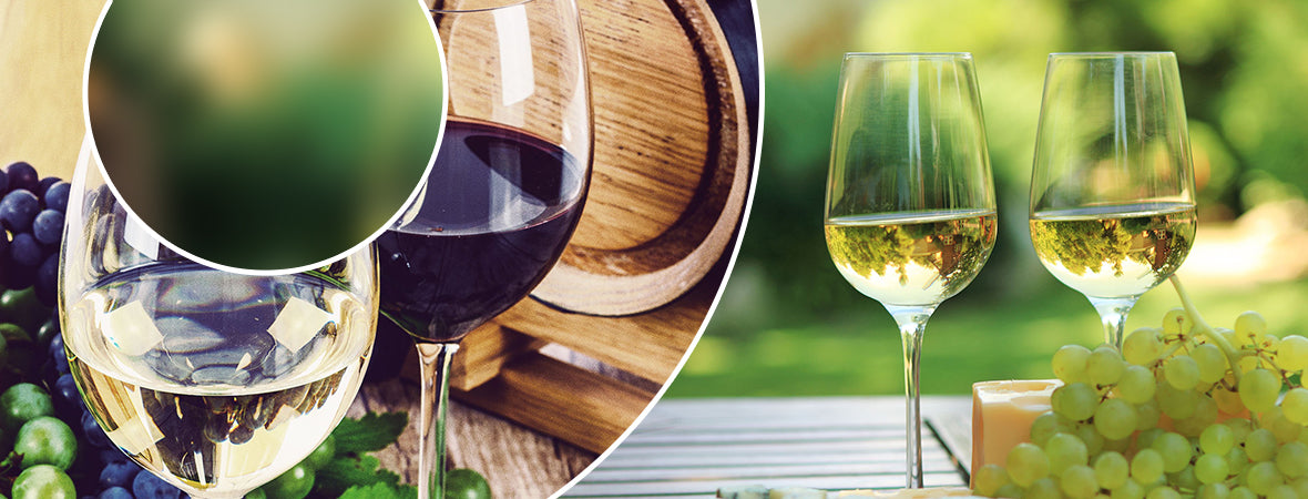 How white wine is produced