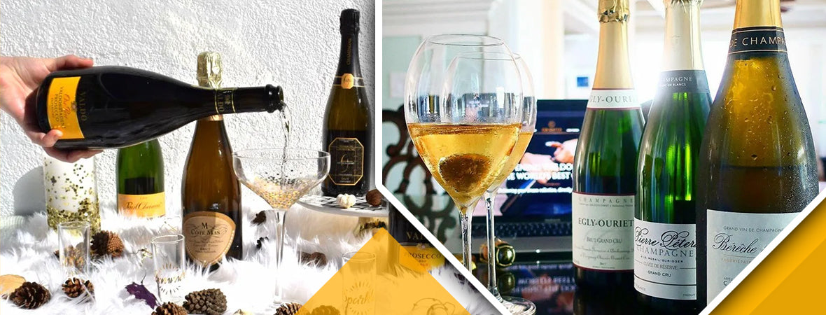 What's the difference between Champagne,Cava, Prosecco and other sparkling wines?