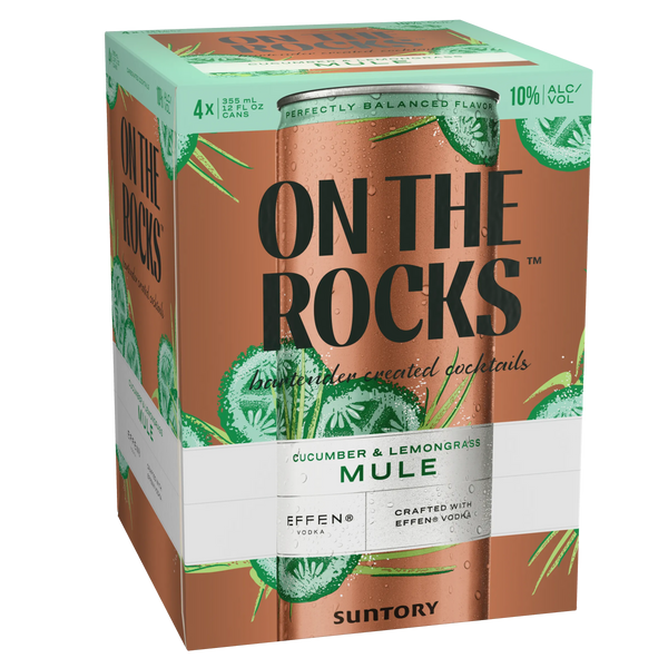 On The Rocks Cucumber & Lemongrass Mule 4 Pack - Liquor Store New York