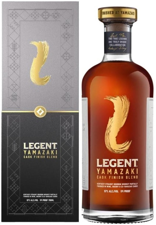 Legent Yamazaki Cask Finish Blend Kentucky Straight Bourbon Whiskey 750ml