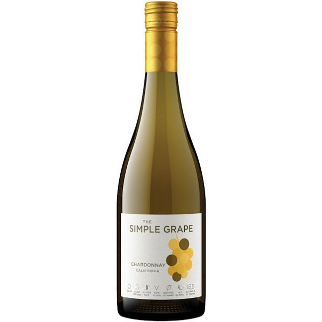 The Simple Grape California Chardonnay 2021 750ml
