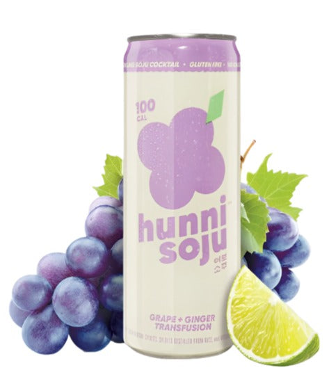 Yobo Hunni Grape + Ginger Transfusion Sparkling Soju