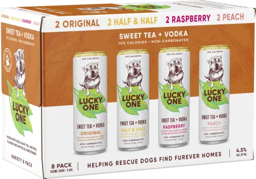 Lucky One Sweet Tea + Vodka Variety 8 Pack - Liquor Store New York