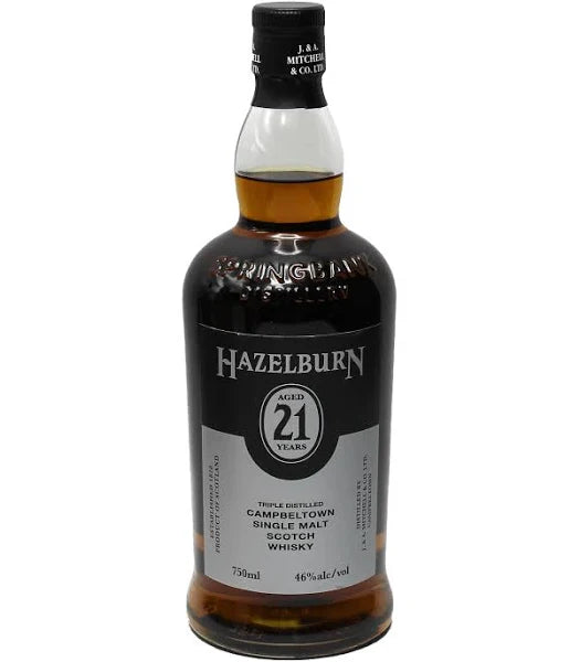 Hazelburn 21 Year Old Single Malt Scotch Whisky 700ml