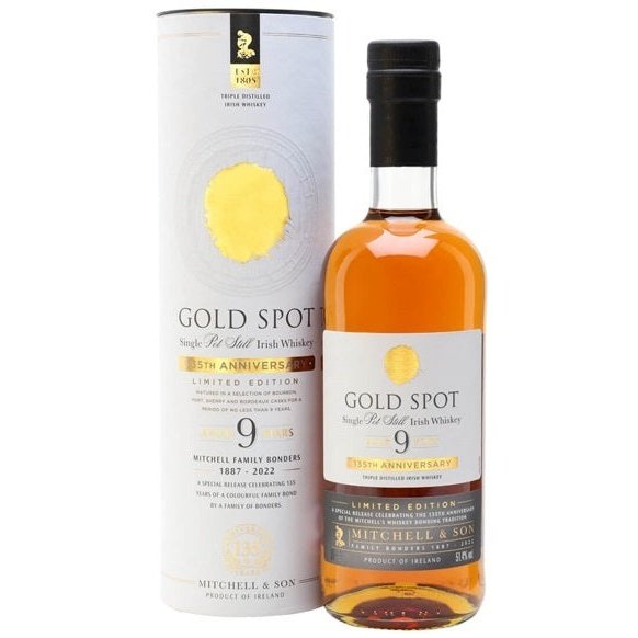 Gold Spot 9 Year Old 135th Anniversary Irish Whiskey 700ml