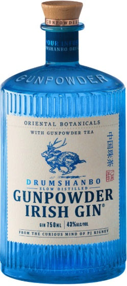 Drumshanbo Gunpowder Irish Gin with Glass Gift Set