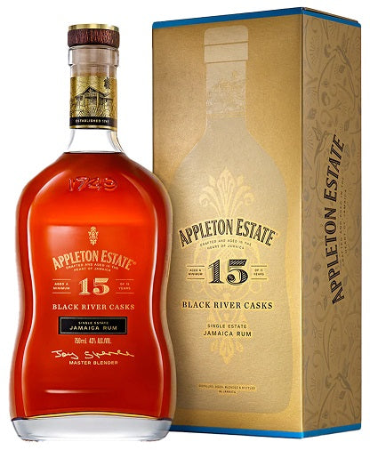 Appleton Estate 15 Year Old Black River Casks Rum 750ml - Liquor