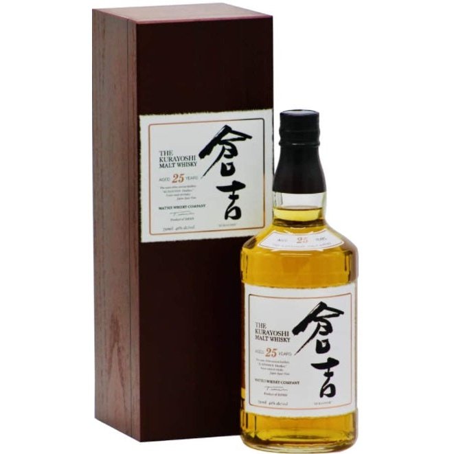 Matsui 'The Kurayoshi' Aged 25 Years Japanese Malt Whisky 750ml