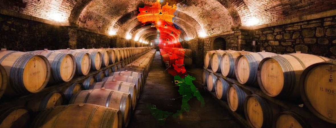 A trip through Italian Wine Regions