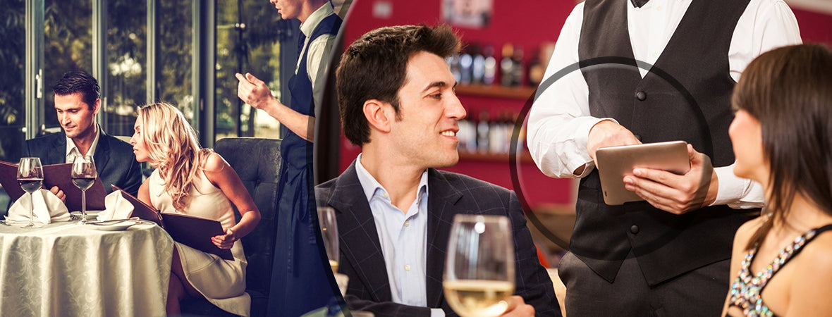 Picking a wine in a restaurant