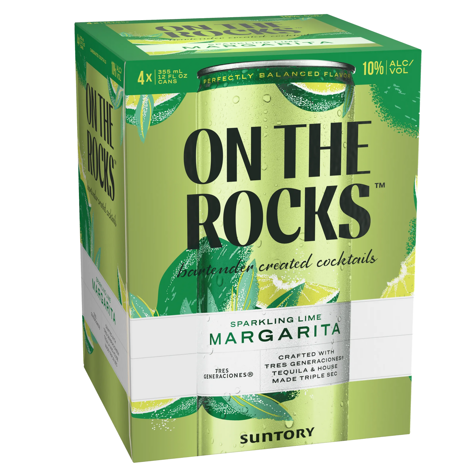 On The Rocks Sparkling Lime Margarita