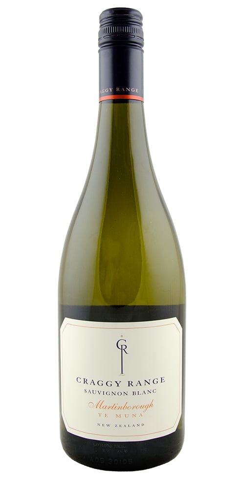 Craggy Range Te Muna Martinborough Sauvignon Blanc 2025 750ml New Zealand white wine bottle.
