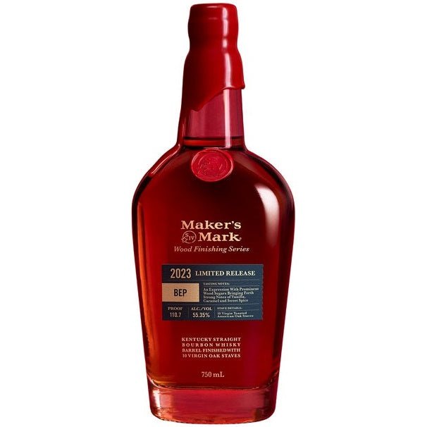 Maker&#39;s Mark Wood Finishing Series 2023 Limited Release BEP 110.7 Proof 750ml