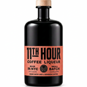 Bottle of 11th Hour Coffee Liqueur, a coffee liqueur from New York, United States, 750ml