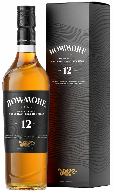 Bowmore 12 Year Old Single Malt Scotch 750ml
