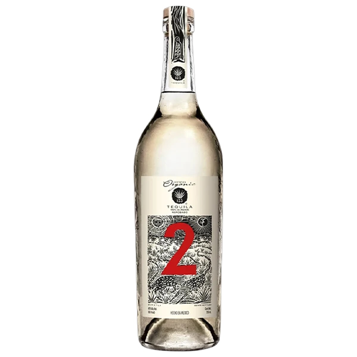123 Organic Tequila Reposado 750ml