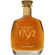 Bottle of 1792 Single Barrel, a Kentucky straight bourbon whiskey from the United States
