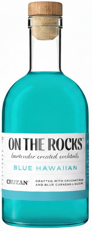 On The Rocks Blue Hawaiian