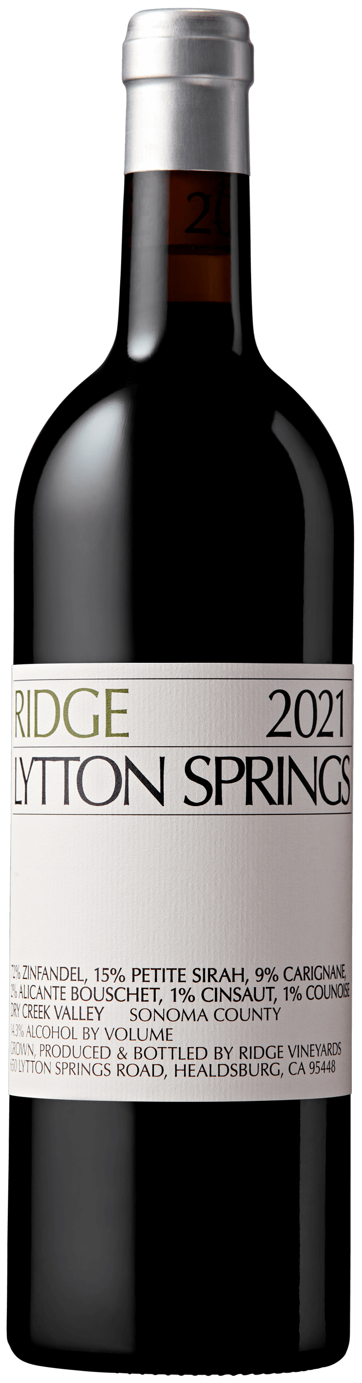 Ridge Lytton Springs 2021