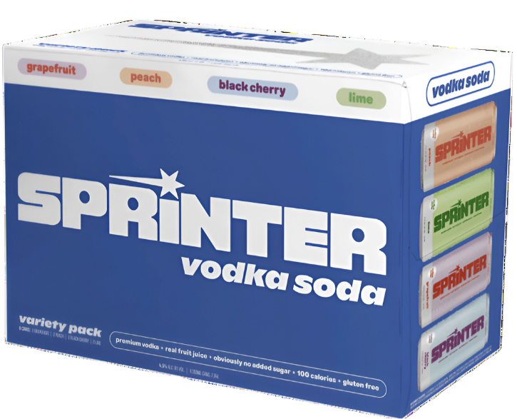 Sprinter Vodka Soda Variety Pack by Kylie Jenner