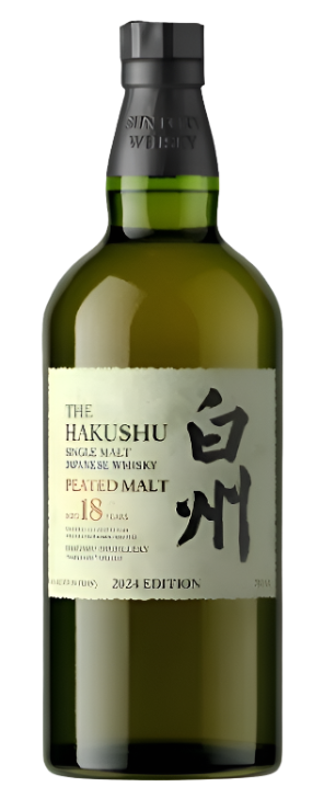 Suntory The Hakushu Single Malt Whisky Peated Malt Aged 18 Year 2024