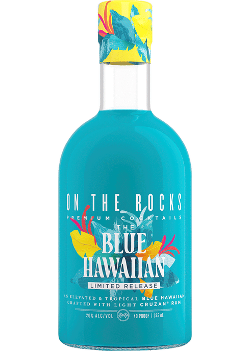 On The Rocks Blue Hawaiian 