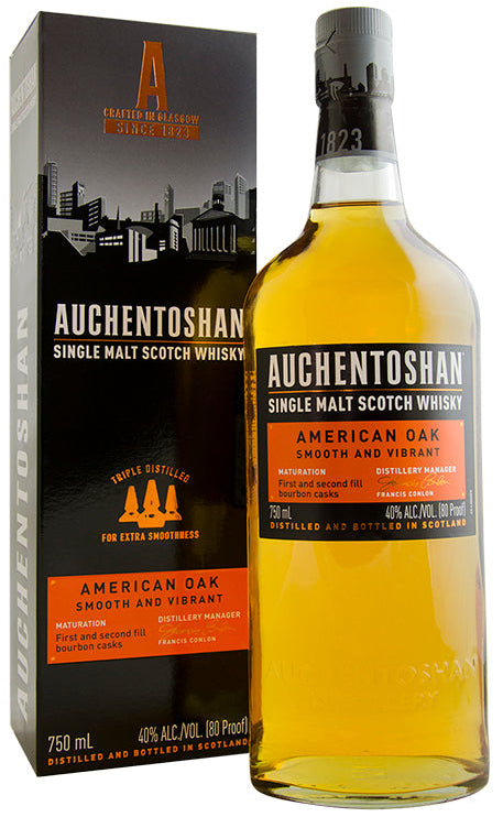 Auchentoshan American Oak Single Malt Scotch Whisky 750ml
