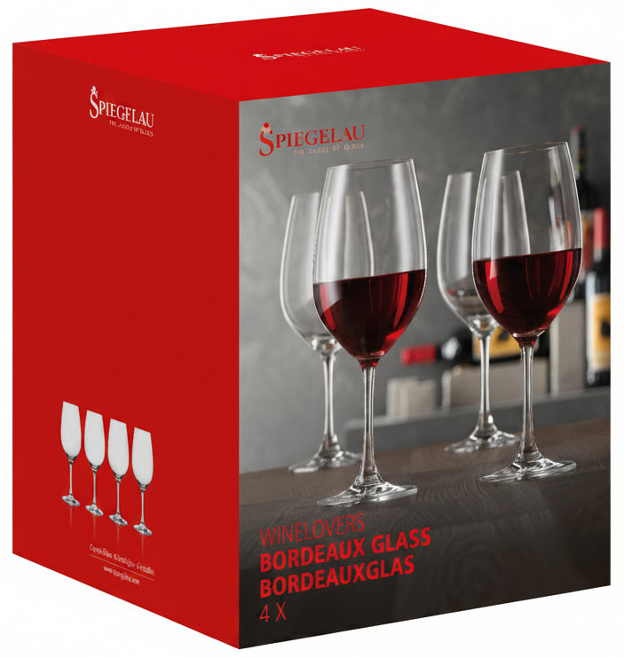 Spiegelau Bordeaux Glasses 4 pack