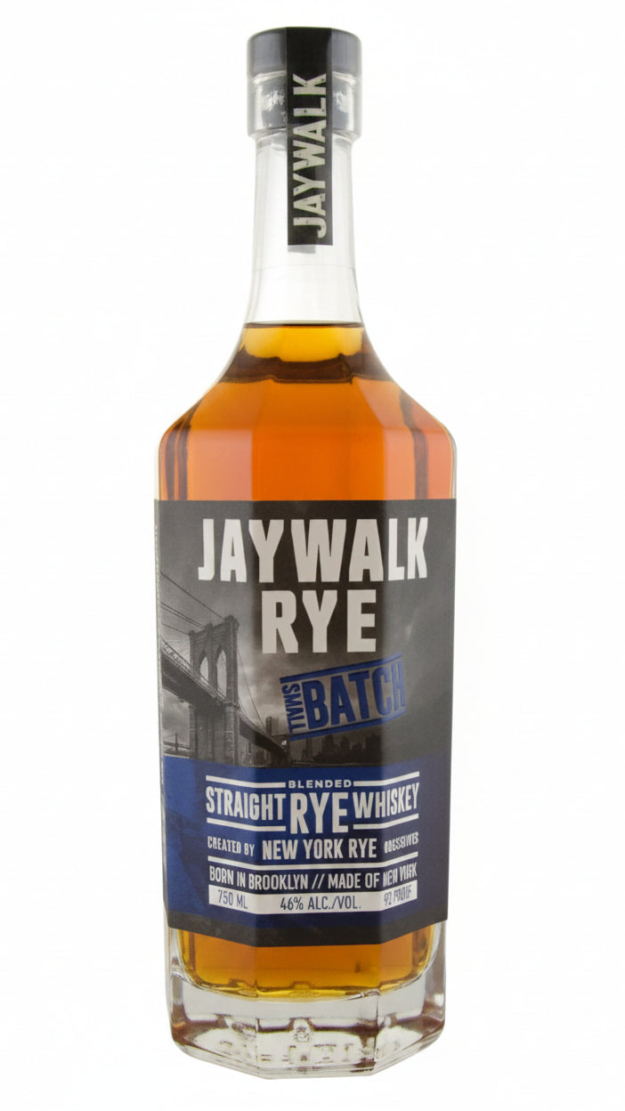 Jaywalk Small Batch Straight Rye Whiskey 750ml