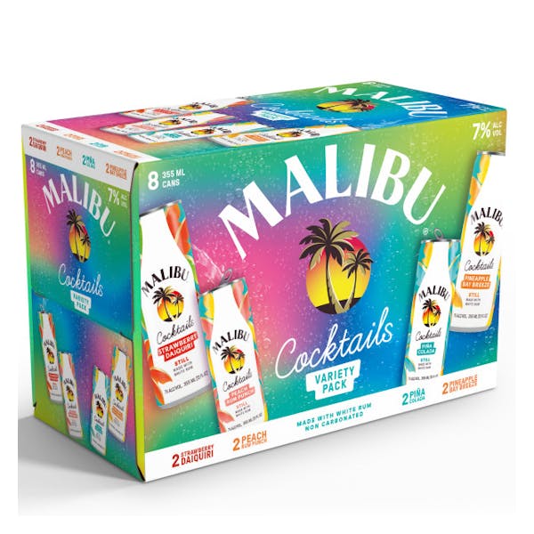 Malibu Cocktail Variety 8 Pack