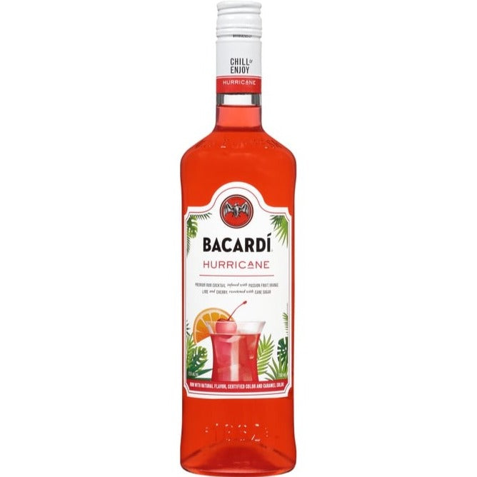 Bacardi Hurricane Ready to Serve Cocktails