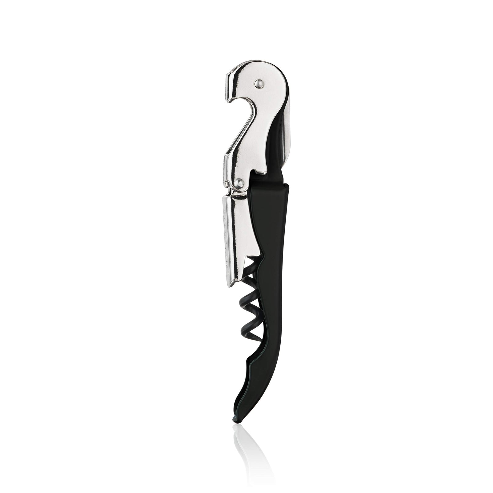 Truetap Double Hinged Waiter's Corkscrew Black