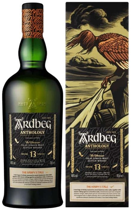 Ardbeg Anthology 13 Year Old The Harpy&#39;s Tale Ultimate Islay Single Malt Scotch Whisky 750ml