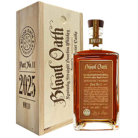 Blood Oath Pact No.11 Kentucky Straight Bourbon Whiskey 2025