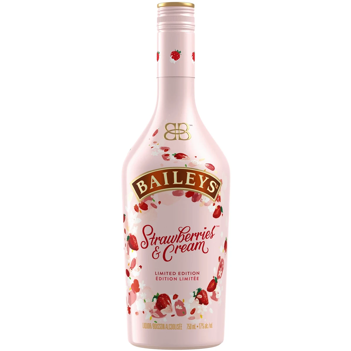 Baileys Irish Strawberries & Cream Liqueur 750ml
