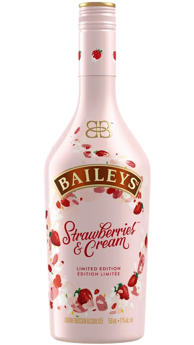 Baileys Irish Strawberries & Cream Liqueur 750ml