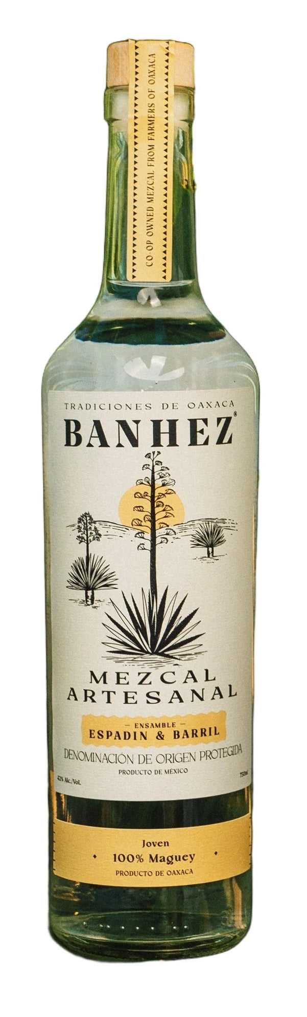 Banhez Espadin Barril Mezcal