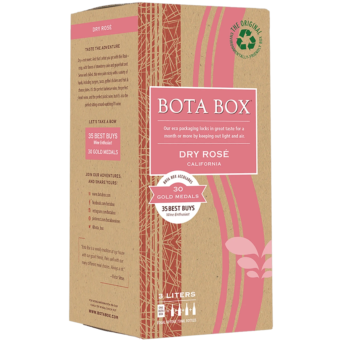Bota Box Dry Rose