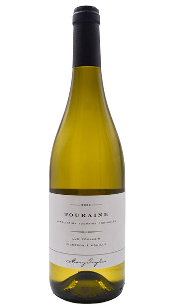Mary Taylor Luc Poullain Touraine Sauvignon Blanc 2024 750ml Loire Valley French white wine bottle.