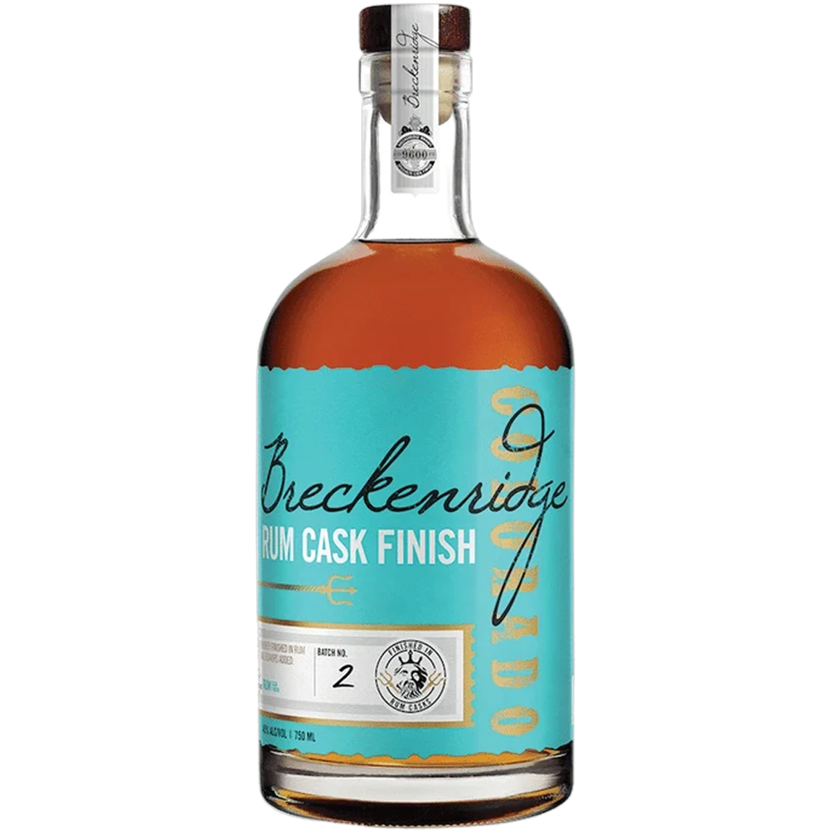 Breckenridge Rum Cask Finished Bourbon Whiskey 750ml