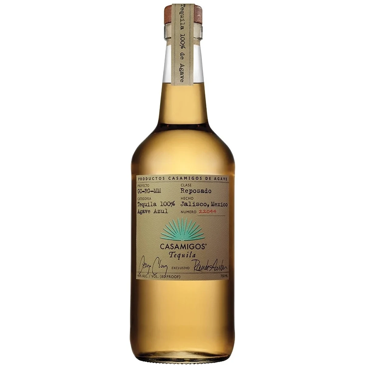Casamigos Reposado Tequila bottle