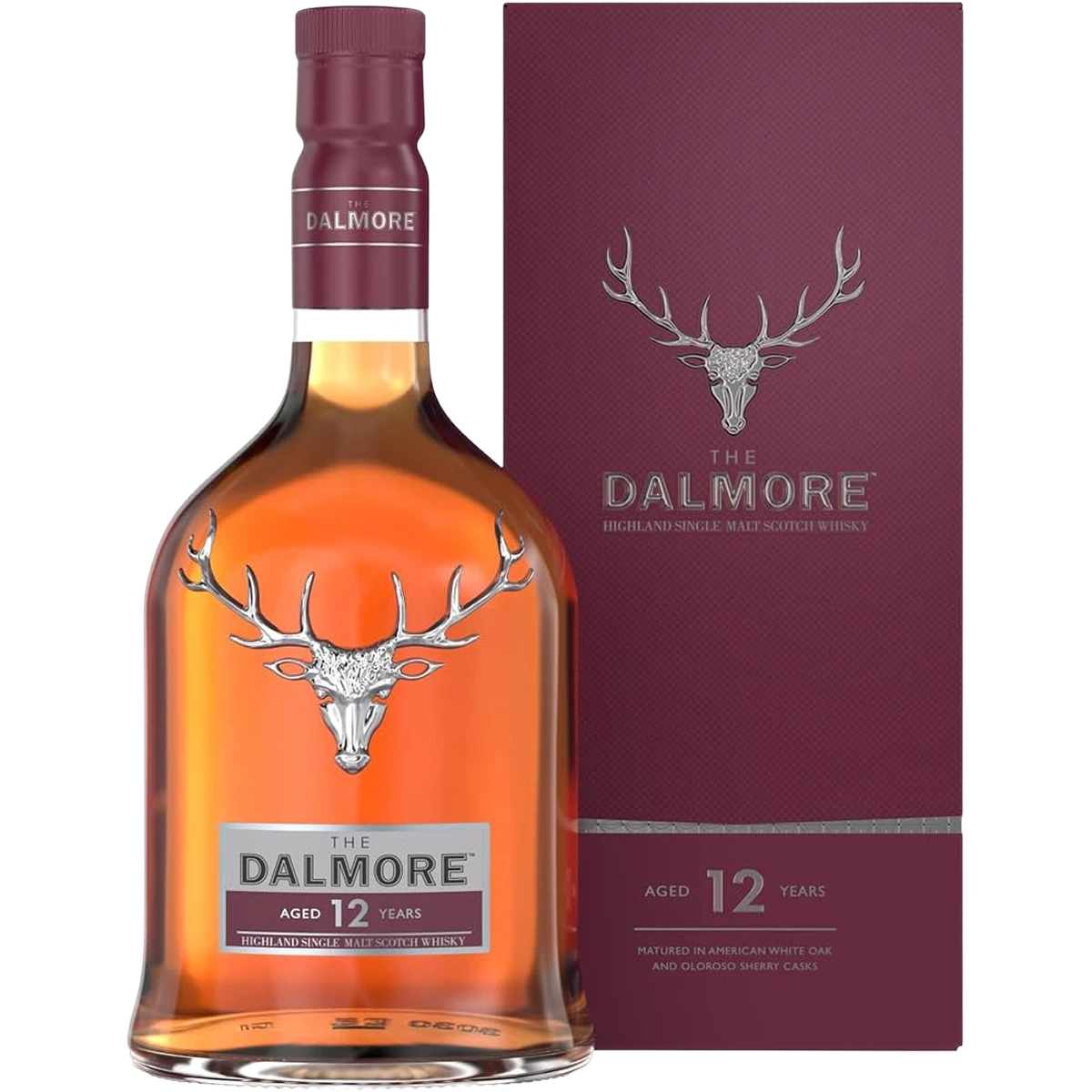 Dalmore 12 Year Sherry Cask Select Single Malt Scotch Whisky 750ml