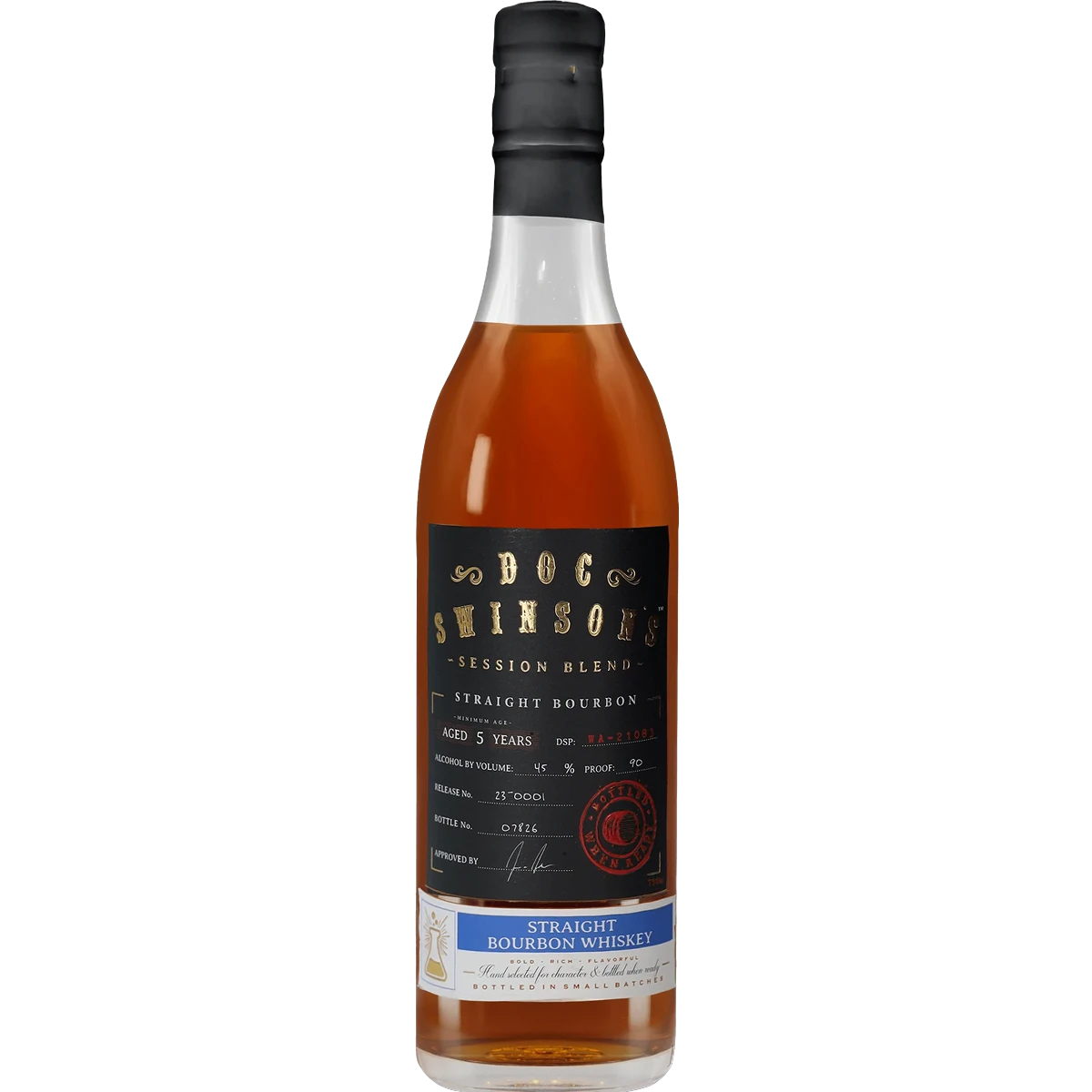 Doc Swinson's Session Blend 5 Year Straight Bourbon 750ml