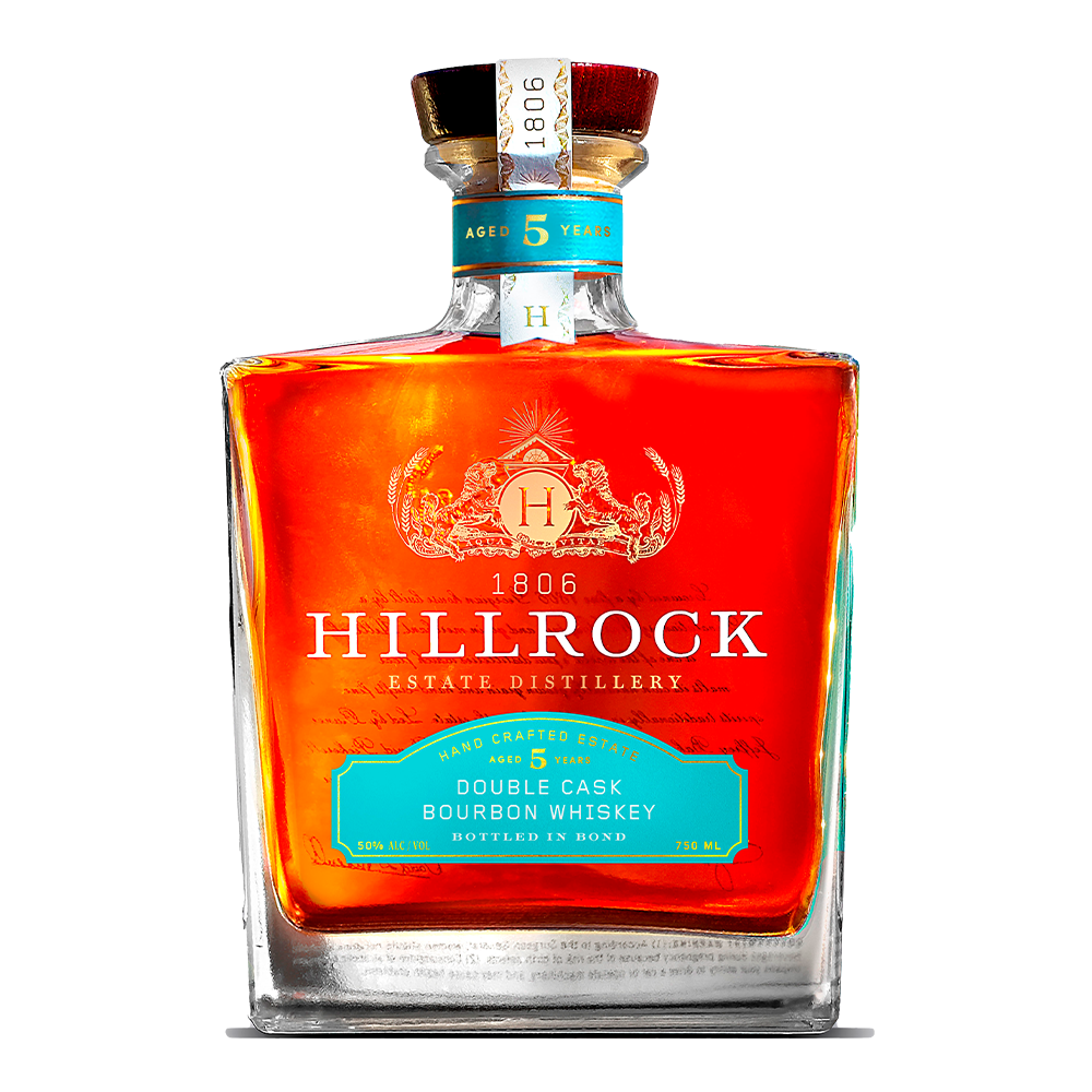 Hillrock Double Cask Bourbon Bottled in Bond 750ml
