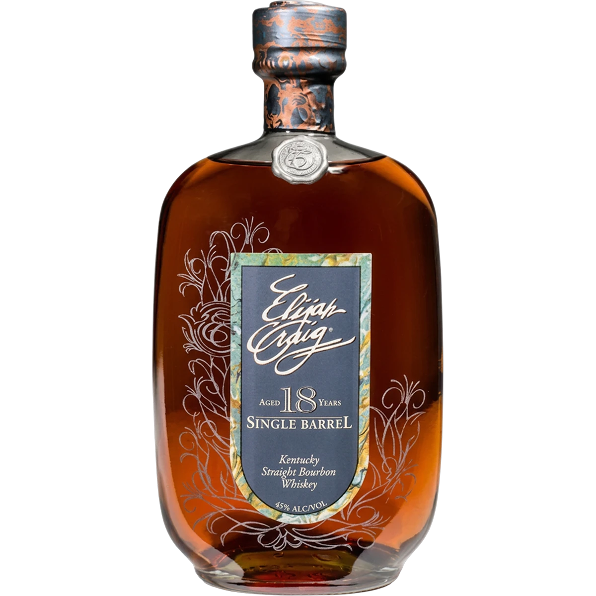Elijah Craig 18 Year Single Barrel Kentucky Straight Bourbon Whiskey 750ml