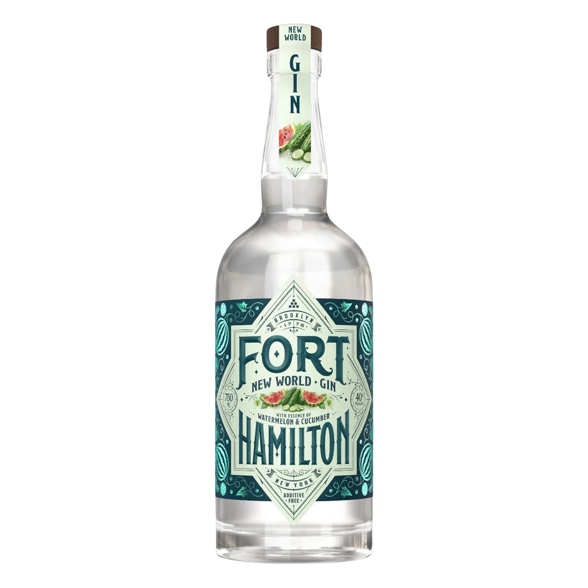 Fort Hamilton New World Dry Gin 750ml