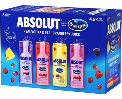 Absolut Ocean Spray Variety
