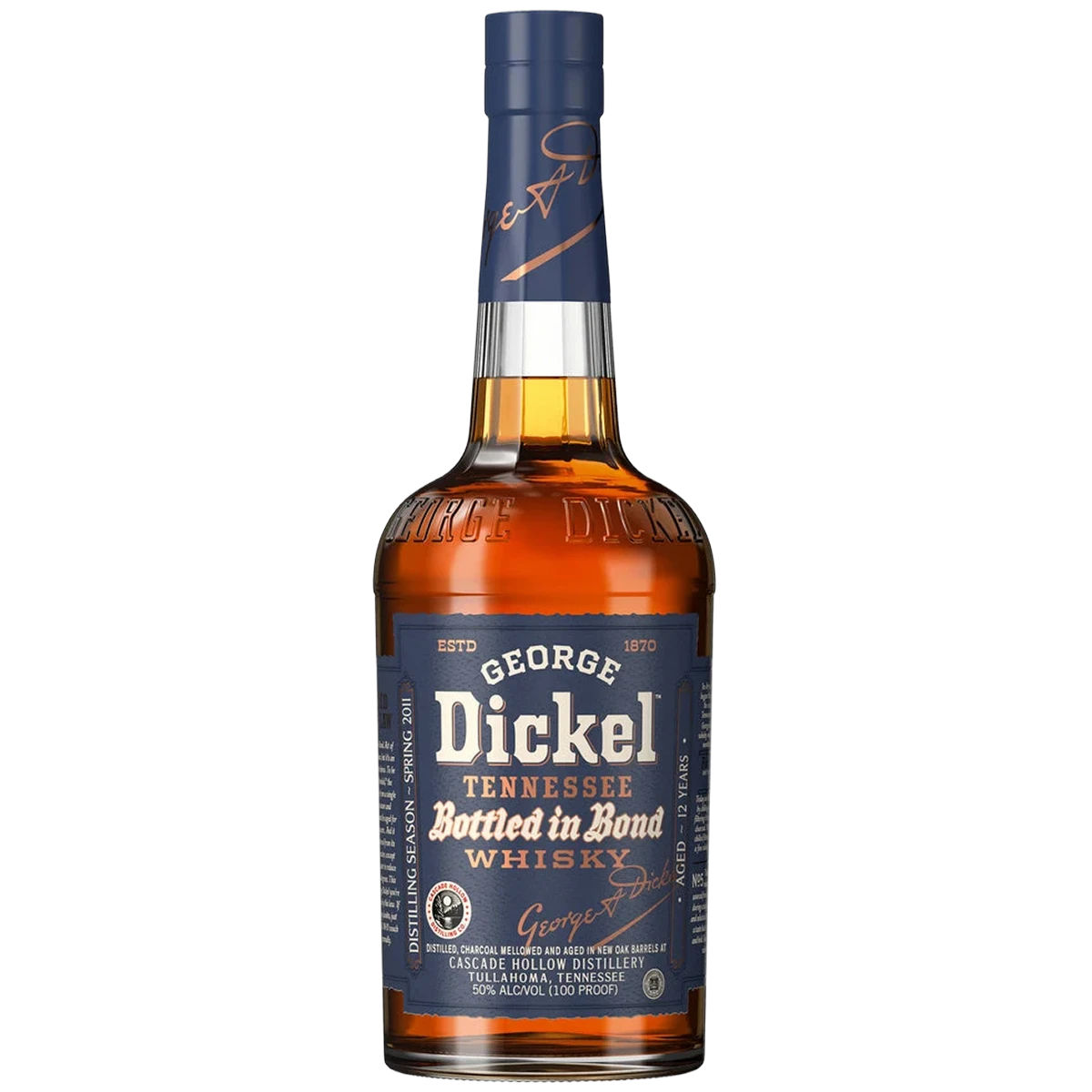 George Dickel Tennessee Whisky Bottled in Bond Aged 12 Year