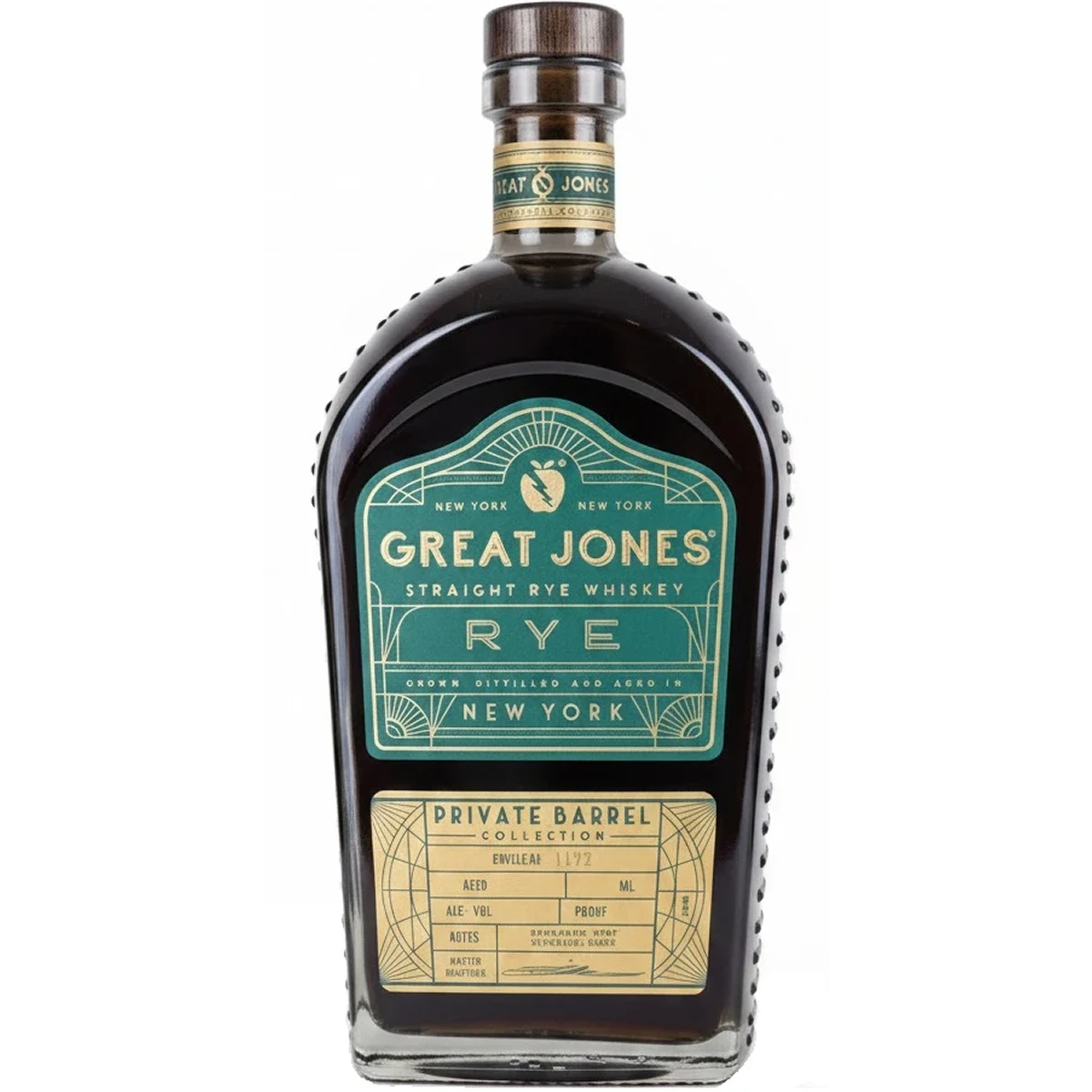 Great Jones Private Barrel 6 Year Straight Rye Whiskey 750ml