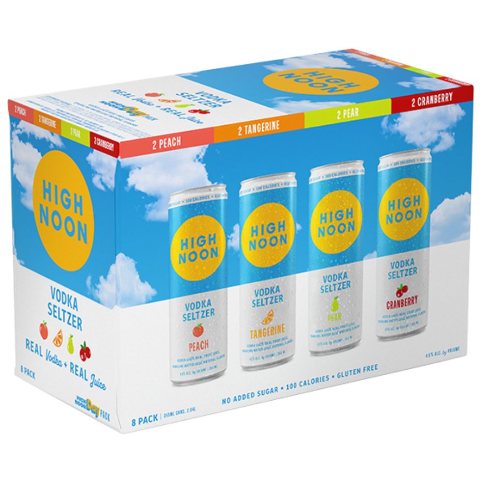 High Noon Day Pack Variety 8 Pack 355ml